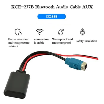 1db Autós Bluetooth 5.0 Vezeték nélküli Zene Adapter Alpesi Rádió AUX Kábel Adapter KCE-236B CDE9885 9887, hogy Okostelefon