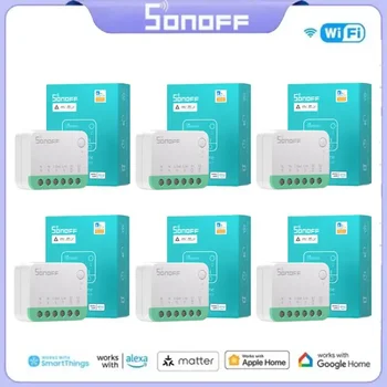 SONOFF 1-20DB MINIR4M MINI Extrém WiFi Smart Home Kapcsoló Leválasztani Relé Számít Keresztül eWeLink hangvezérlés Alexa, a Google Haza