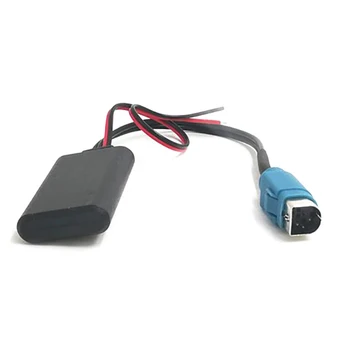1db Autós Bluetooth 5.0 Vezeték nélküli Zene Adapter Alpesi Rádió AUX Kábel Adapter KCE-236B CDE9885 9887, hogy Okostelefon