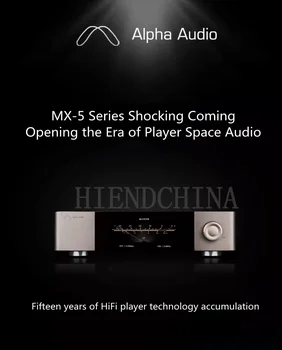JF Digital Alpha Audio MX-5D Lemezjátszó +1*AK4493 Dekódoló Chip Bluetooth 5.1 HiFi Adatfolyam Lejátszás Asztali DSD512 32Bit/384KHZ